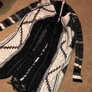 Black/white Cardigan
